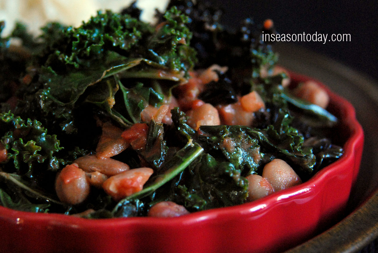 kale and chipotle beans 2